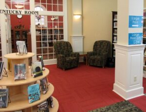 Lincoln County Library seating area near Kentucky Room